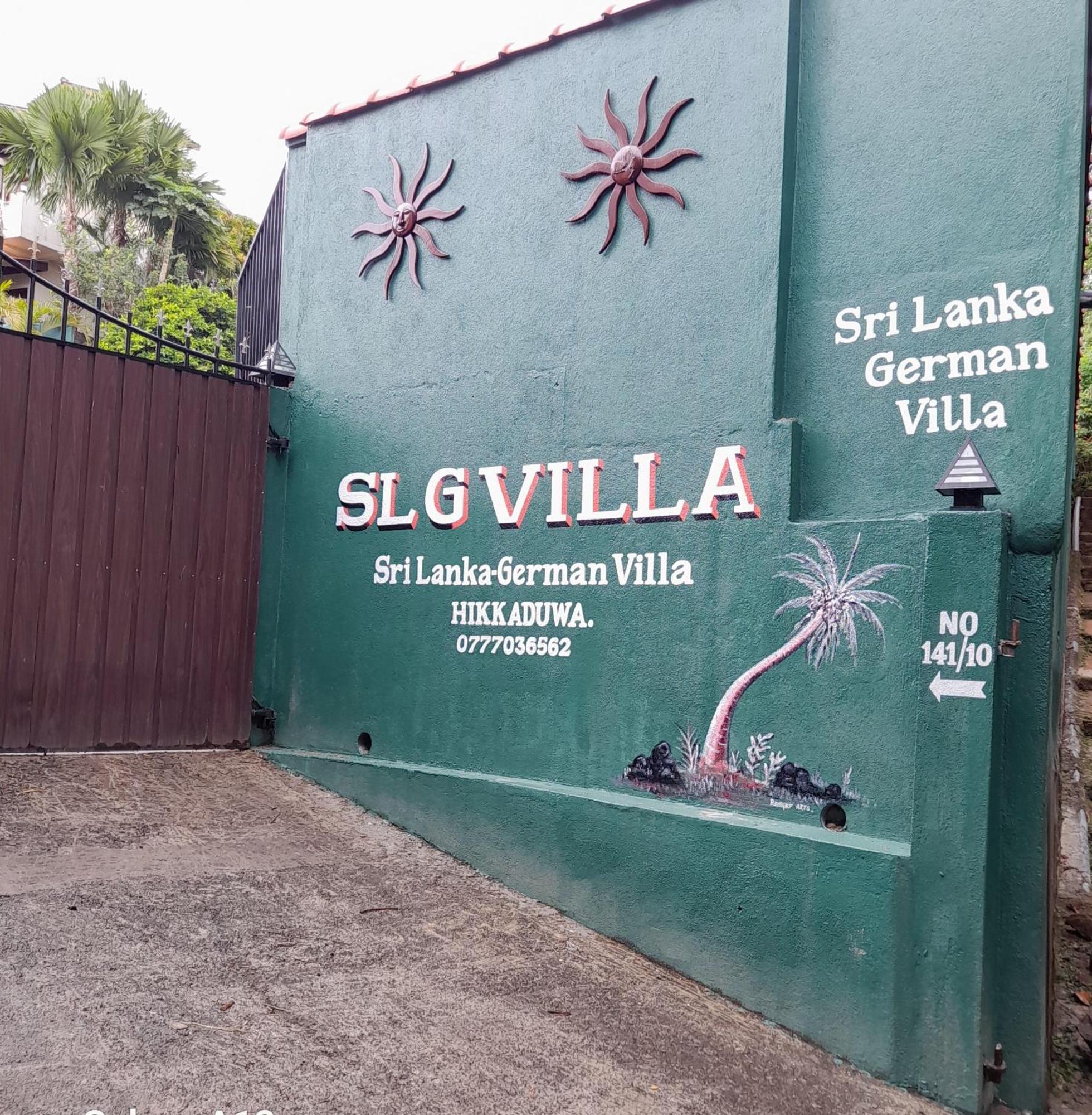 Slg Villa Hikkaduwa Eksteriør bilde